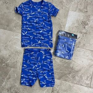 GAP Kids Blue Shark Pajama Set